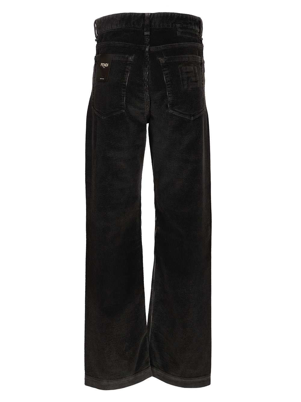 Fendi Men Corduroy Trousers FENDI