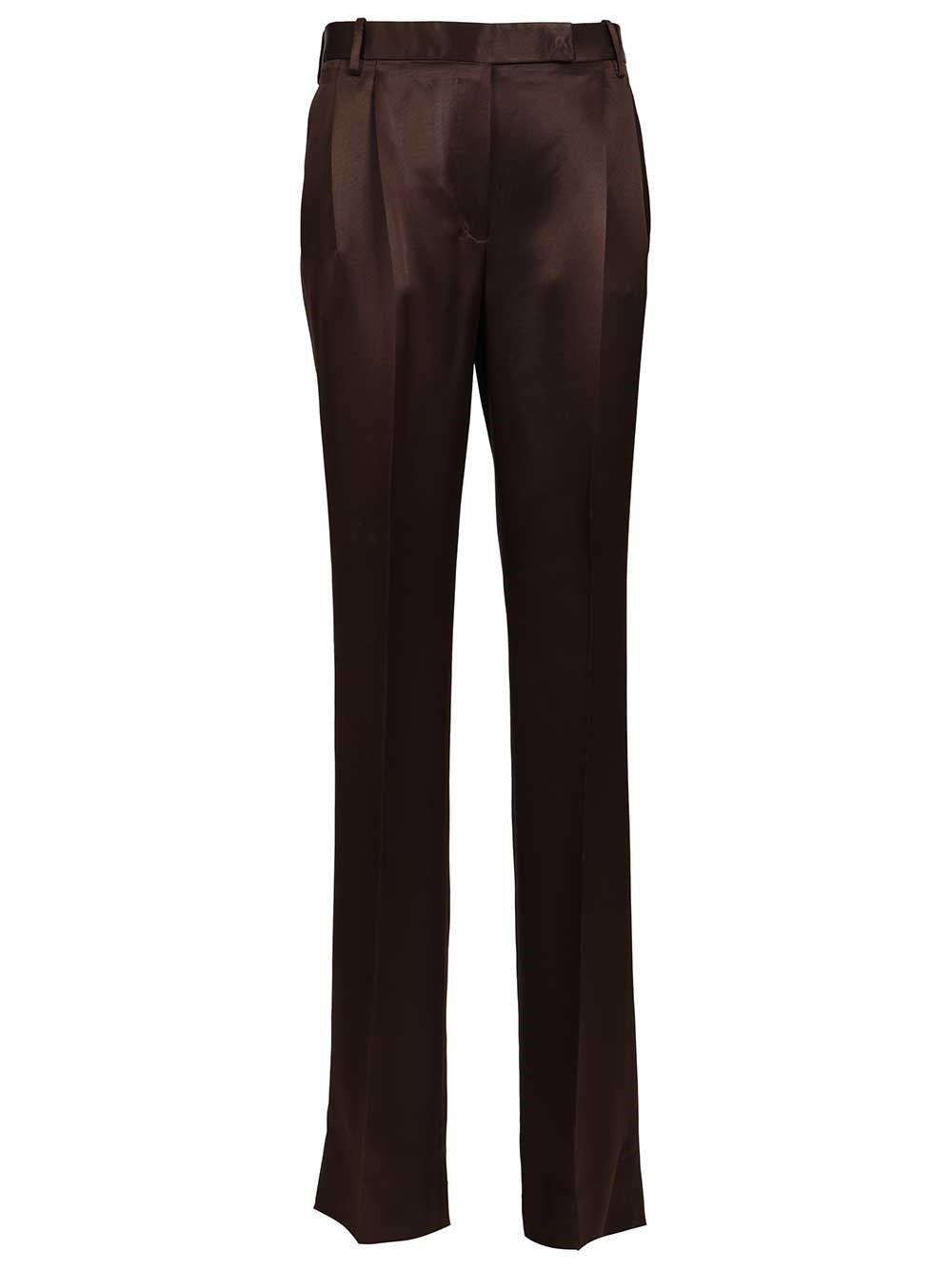 Tom Ford Women Tailored Silk Trousers TOM FORD