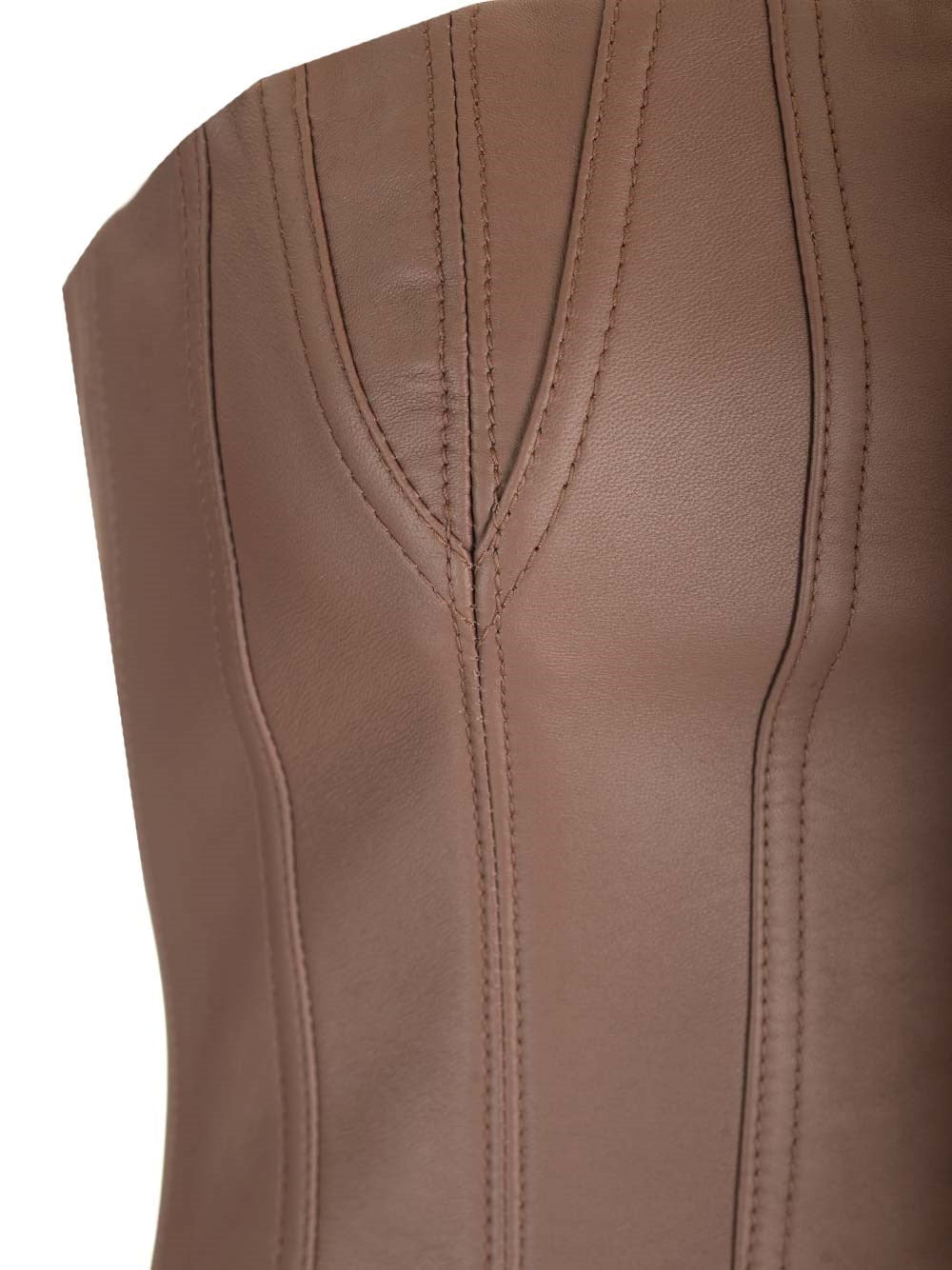Amiri Women Leather Bustier AMIRI