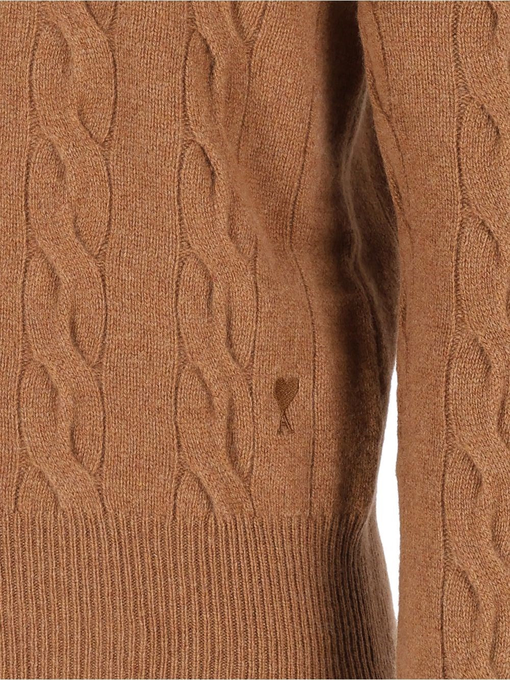 Ami Women Cable-Knit Sweater AMI PARIS