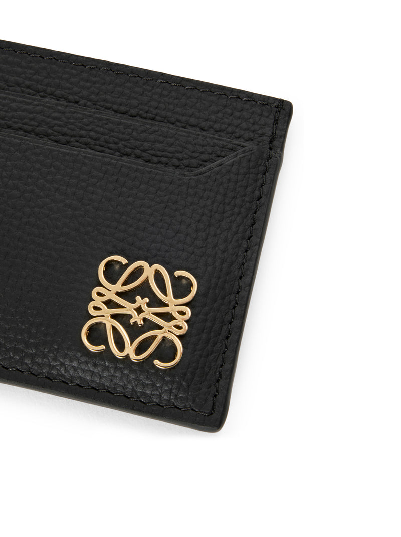 Loewe Women Anagram Card Holder In Grained Calfskin LOEWE