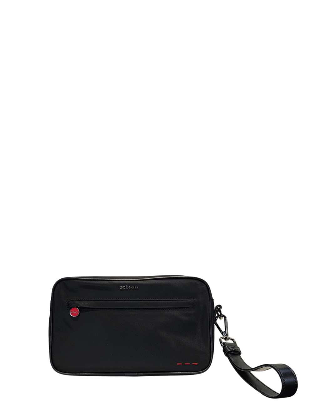 Kiton Men Black Pouch KITON