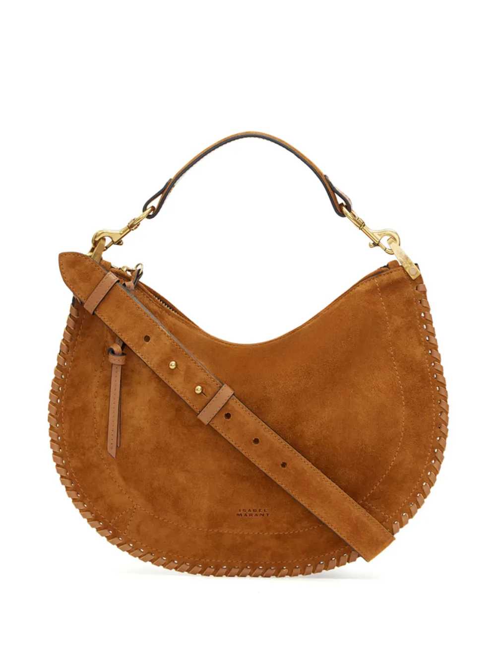 Marant Women Oskan Zip Around Shoulder Bag With Soft Design ISABEL MARANT