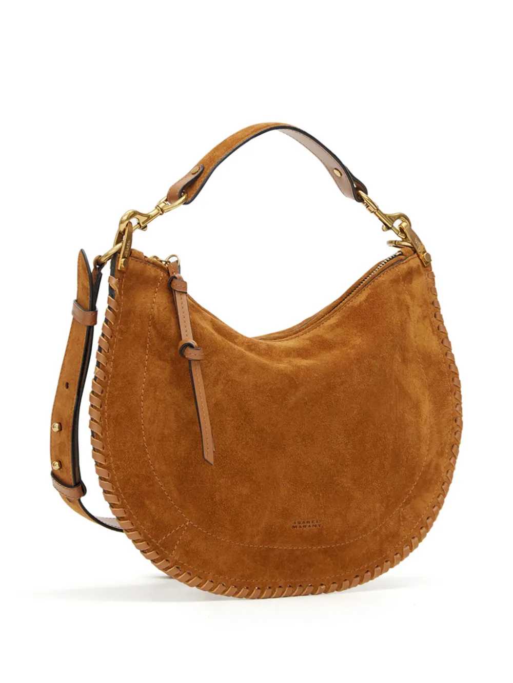 Marant Women Oskan Zip Around Shoulder Bag With Soft Design ISABEL MARANT