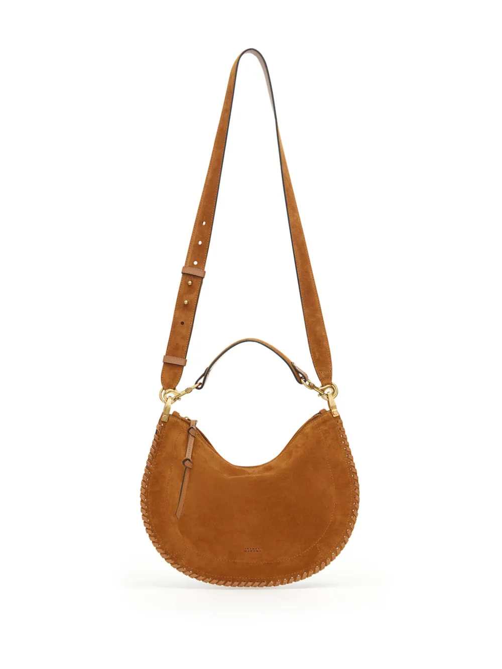 Marant Women Oskan Zip Around Shoulder Bag With Soft Design ISABEL MARANT
