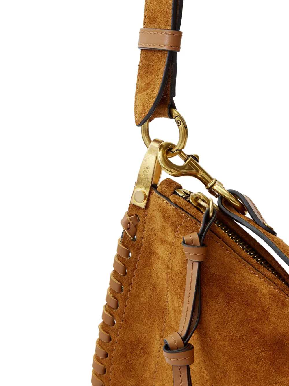 Marant Women Oskan Zip Around Shoulder Bag With Soft Design ISABEL MARANT
