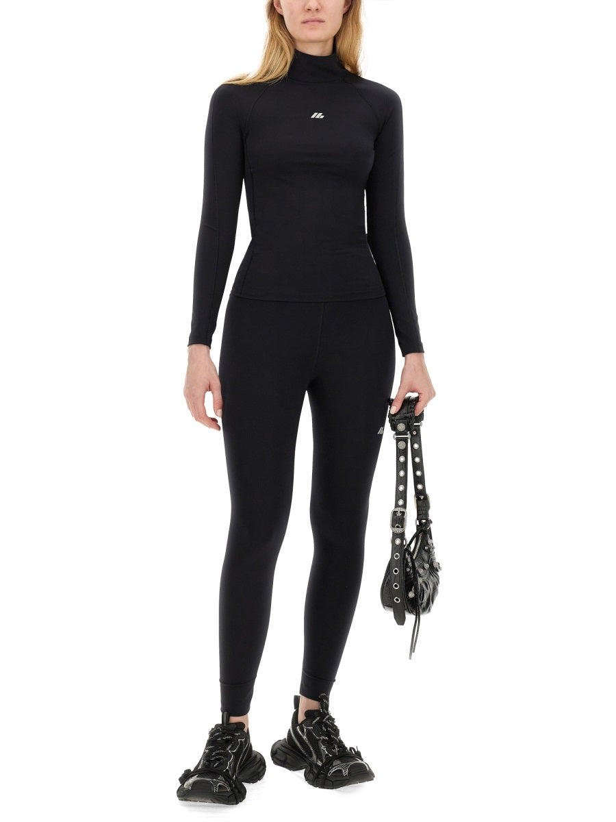 Balenciaga Women Leggings With Logo BALENCIAGA