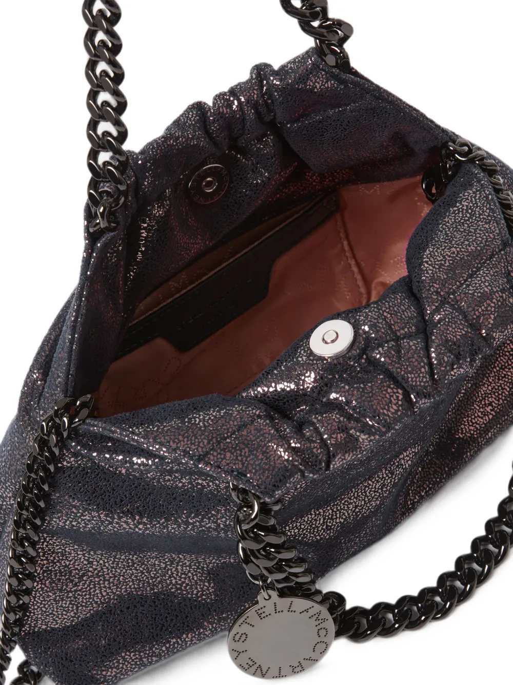 Stella Mccartney Women Falabella Mini Tote Bag With Crackle Effect STELLA MCCARTNEY
