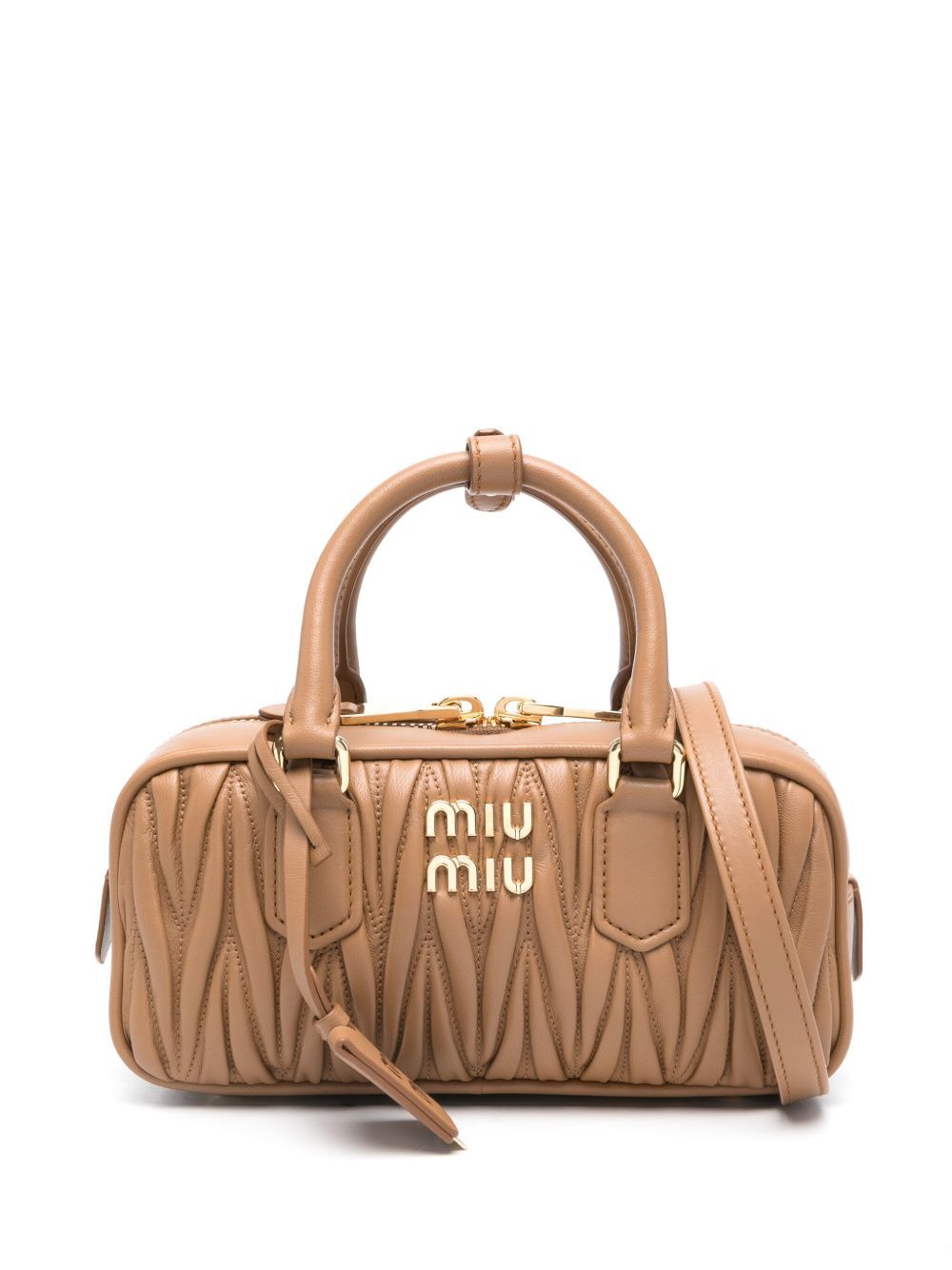 Miu Miu Women Arcadie Regular Matelassé Nappa Leather Bag MIU MIU