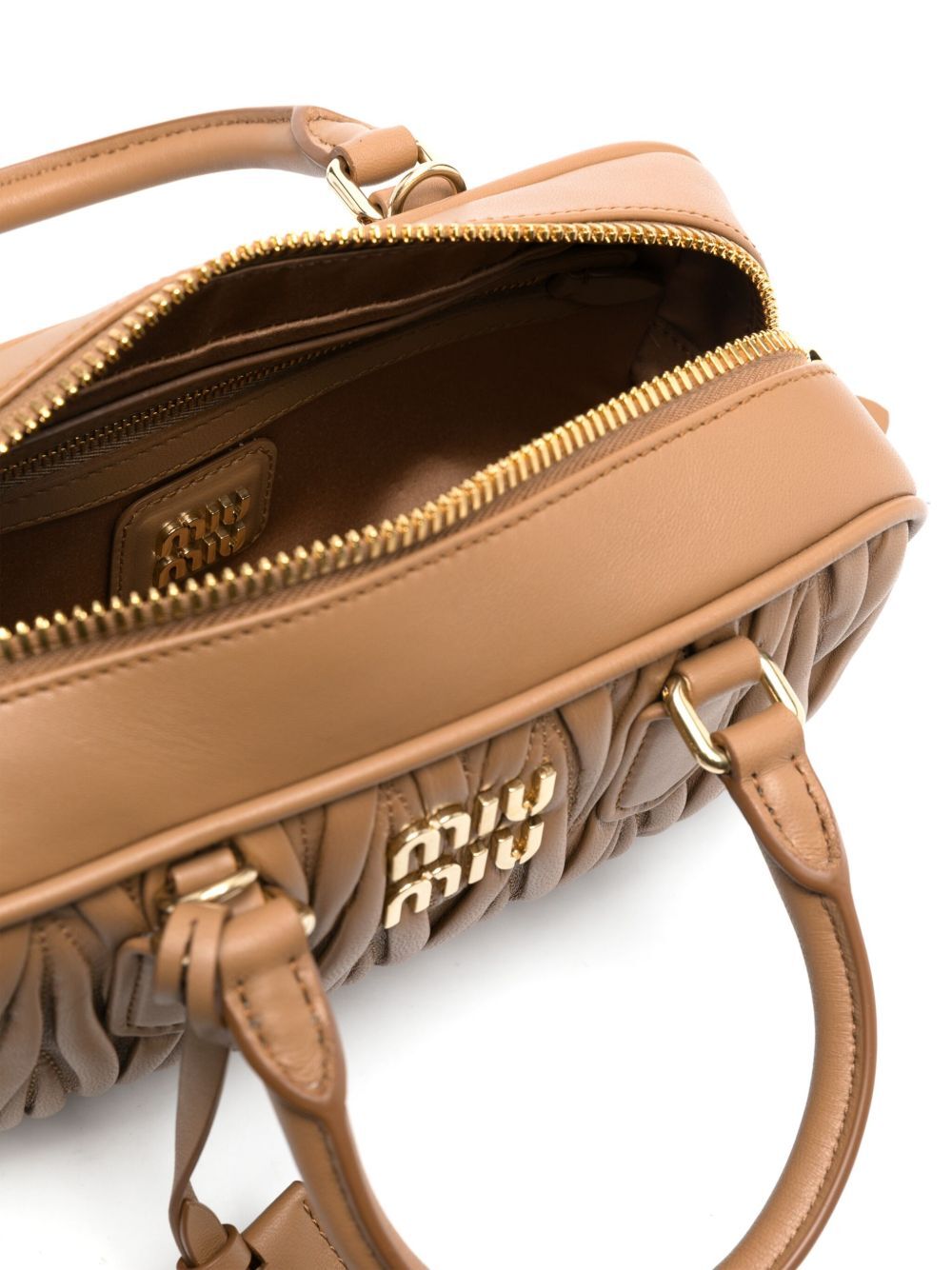 Miu Miu Women Arcadie Regular Matelassé Nappa Leather Bag MIU MIU
