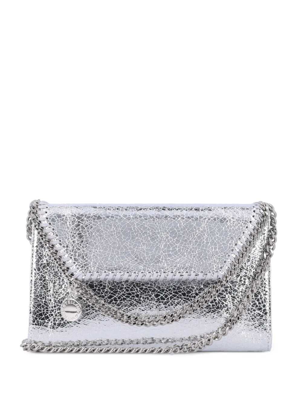 Stella Mccartney Women Falabella Crackle-Effect Crossbody Bag STELLA MCCARTNEY