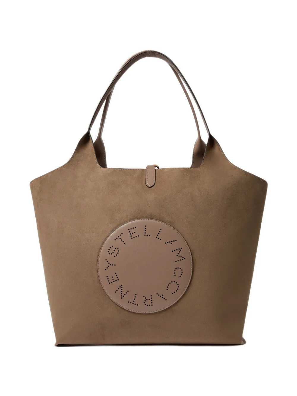 Stella Mccartney Women Stella Logo Perforated Tote Bag STELLA MCCARTNEY