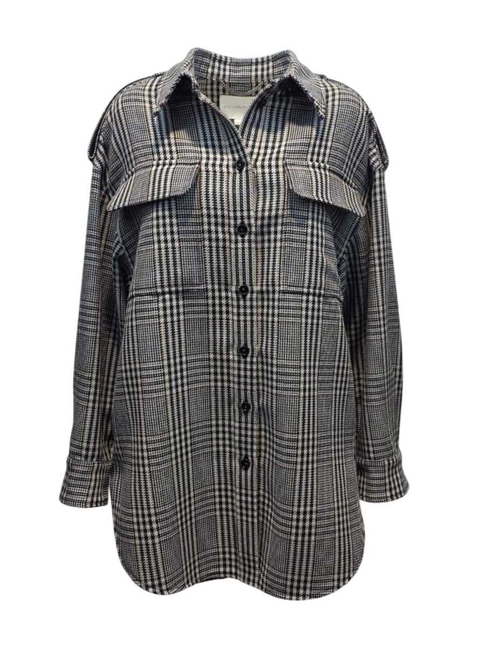 Stella Mccartney Women Plaid Wool Shirt STELLA MCCARTNEY