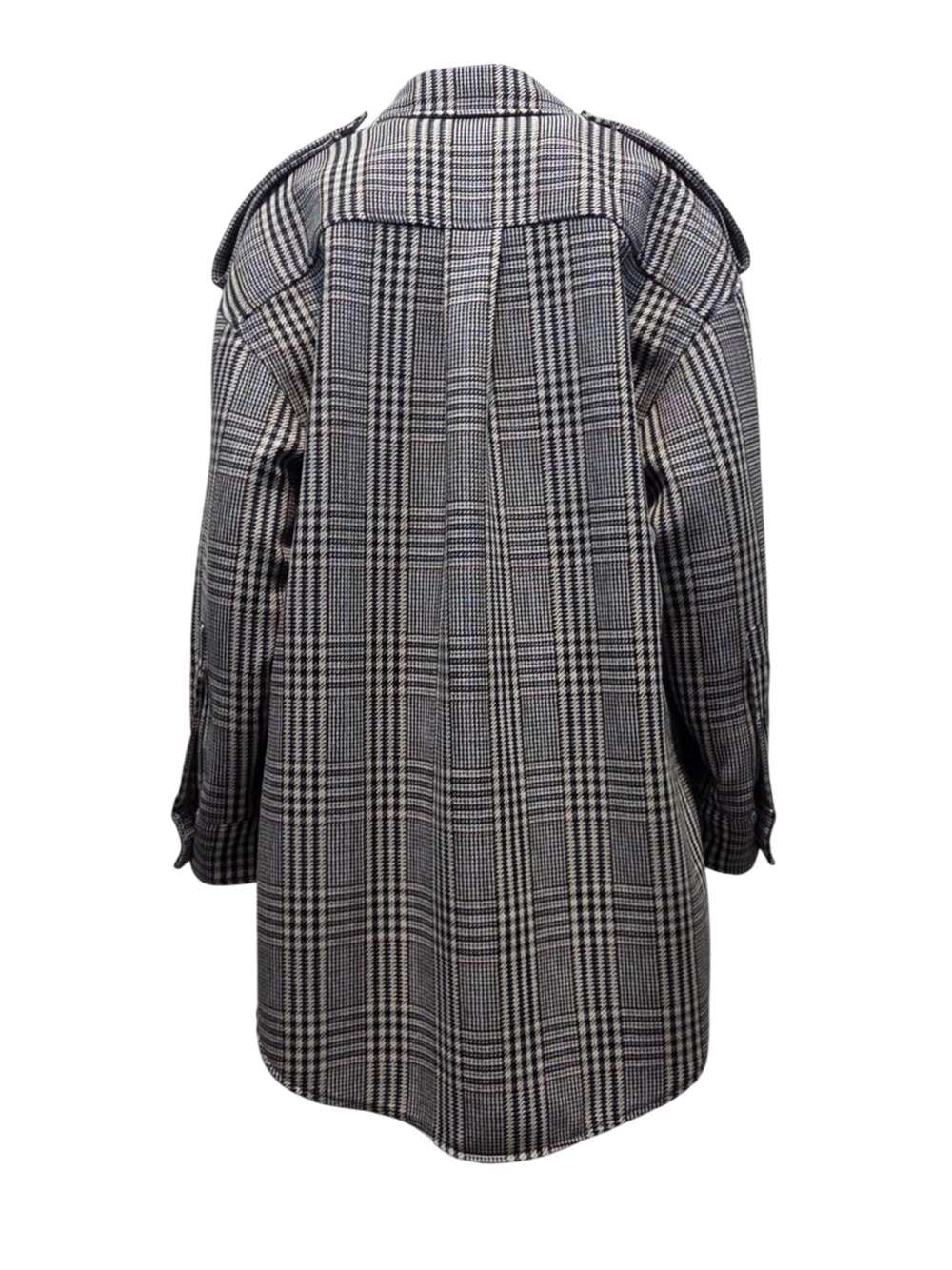 Stella Mccartney Women Plaid Wool Shirt STELLA MCCARTNEY