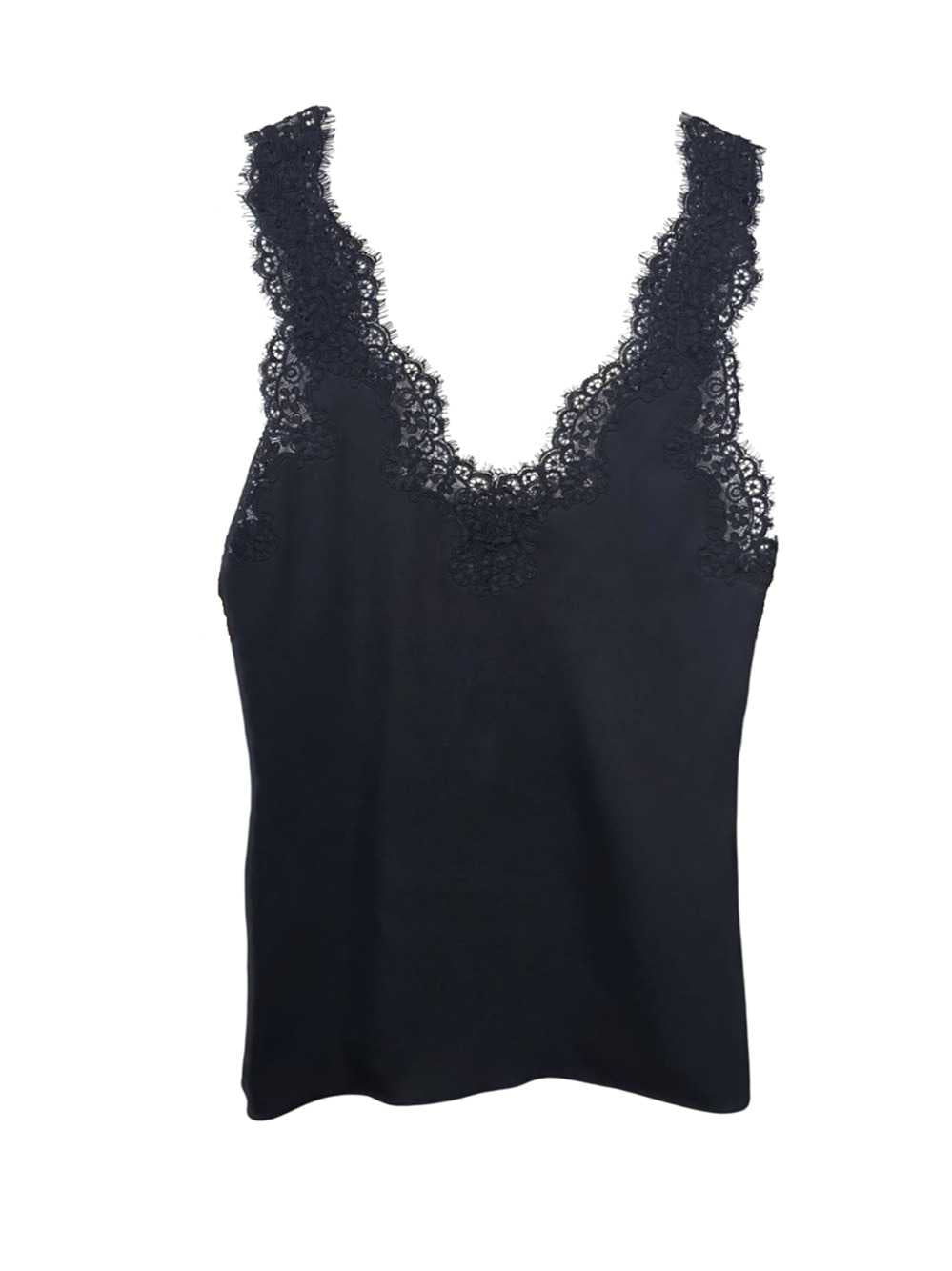 Stella Mccartney Women Lace-Trimmed Top STELLA MCCARTNEY