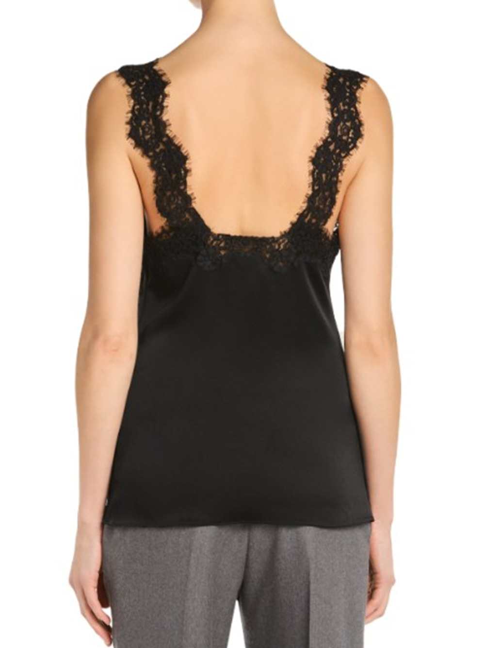 Stella Mccartney Women Lace-Trimmed Top STELLA MCCARTNEY