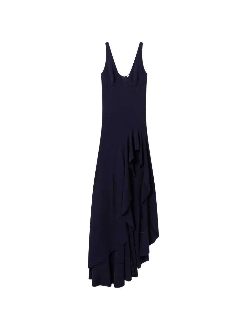 Stella Mccartney Women Asymmetric Dress With Ruffles STELLA MCCARTNEY