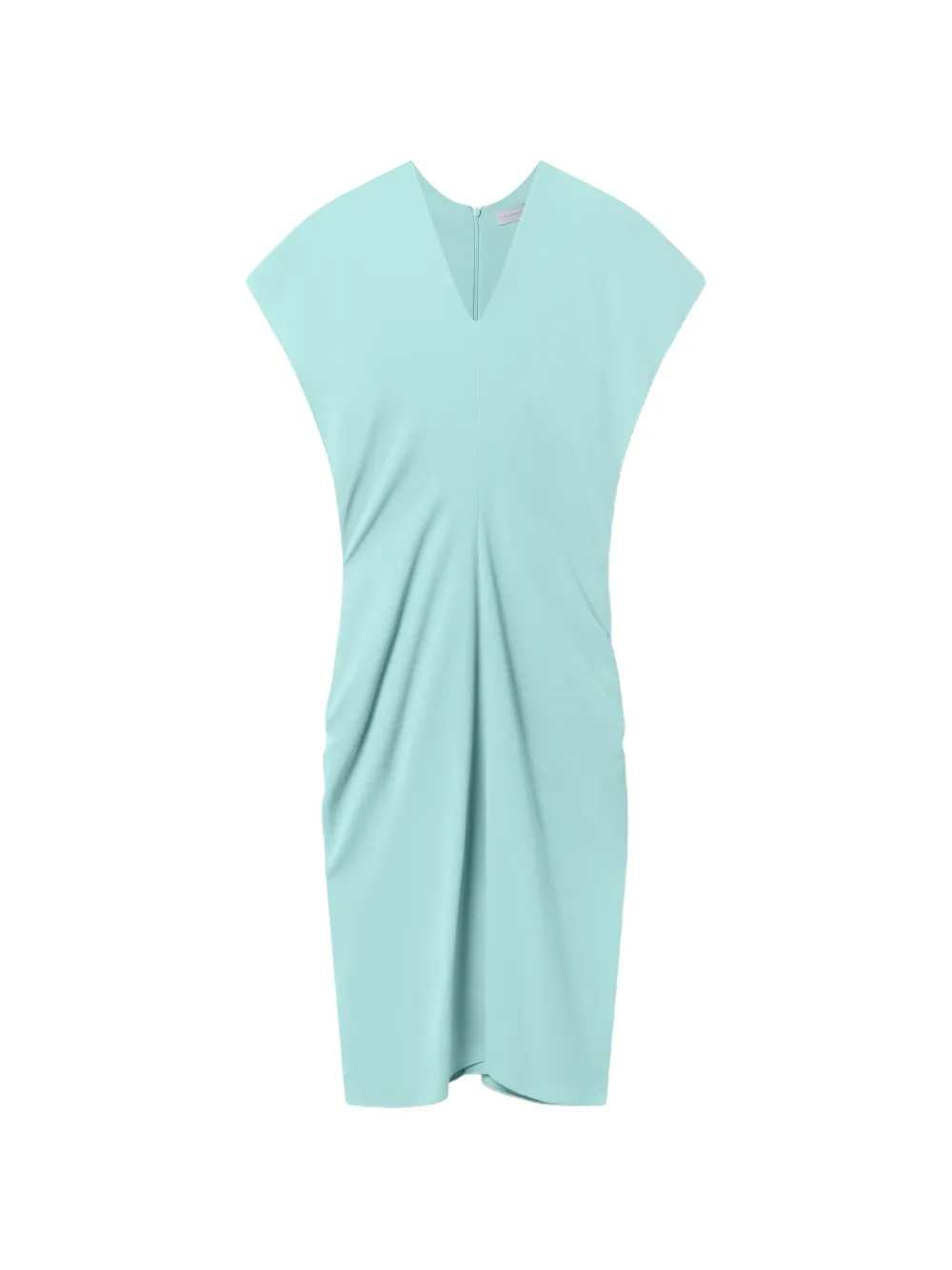 Stella Mccartney Women Midi Dress With V-Neck And Drape STELLA MCCARTNEY