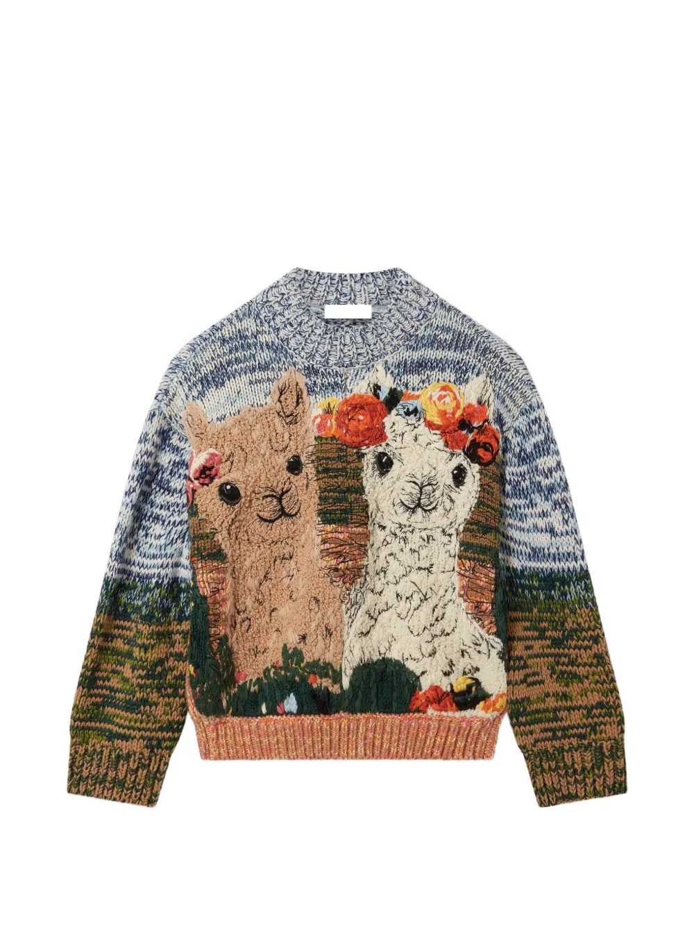 Stella Mccartney Women Alpaca-Pattern Sweater STELLA MCCARTNEY