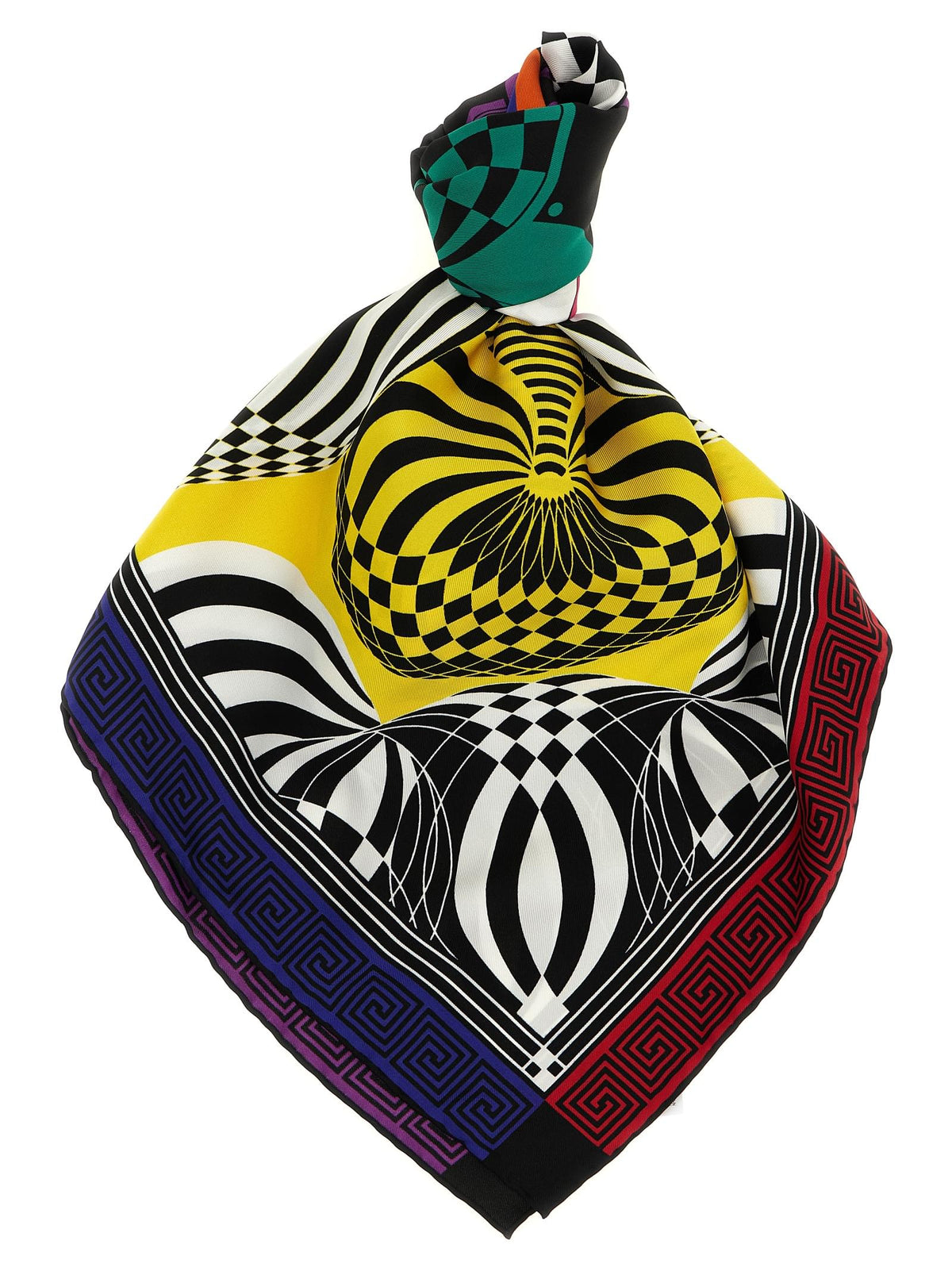 Versace Women 'Theatre' Print Silk Scarf VERSACE