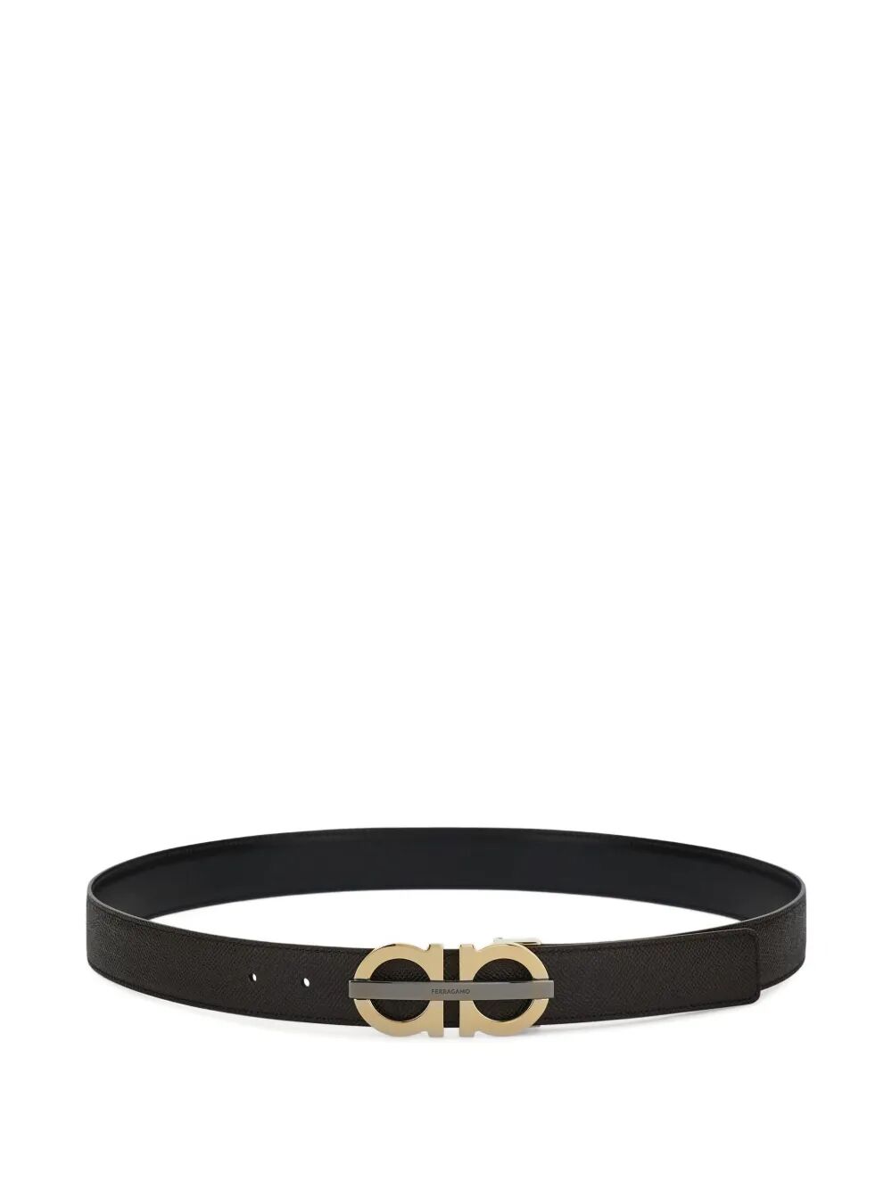 Ferragamo Men Cintura Double Gancini FERRAGAMO