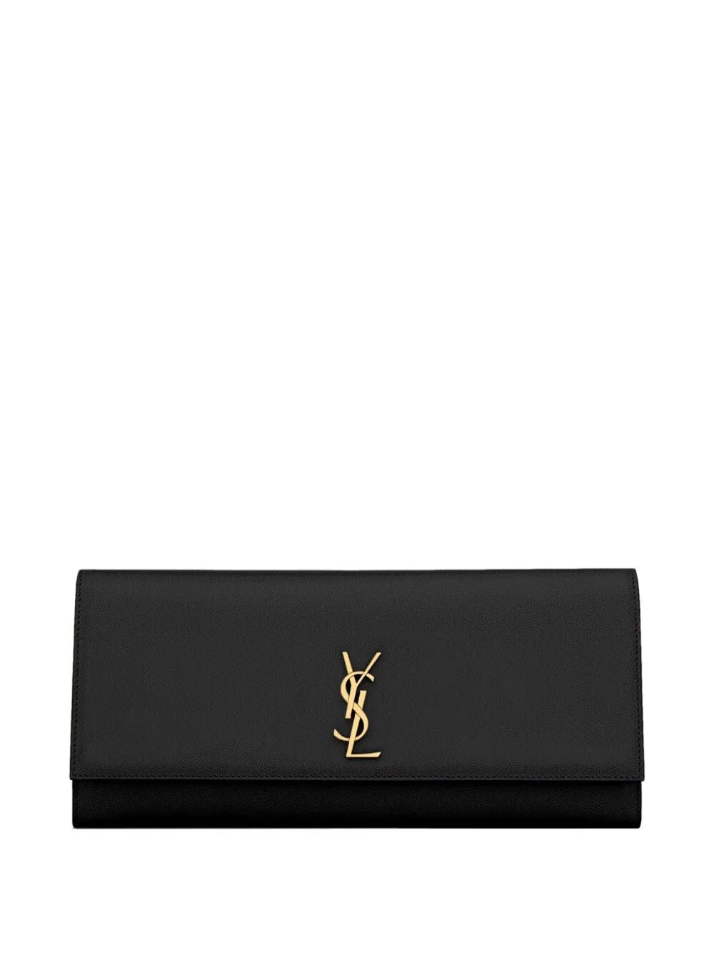 Saint Laurent Women Kate Clutch In Grain De Poudre Leather SAINT LAURENT