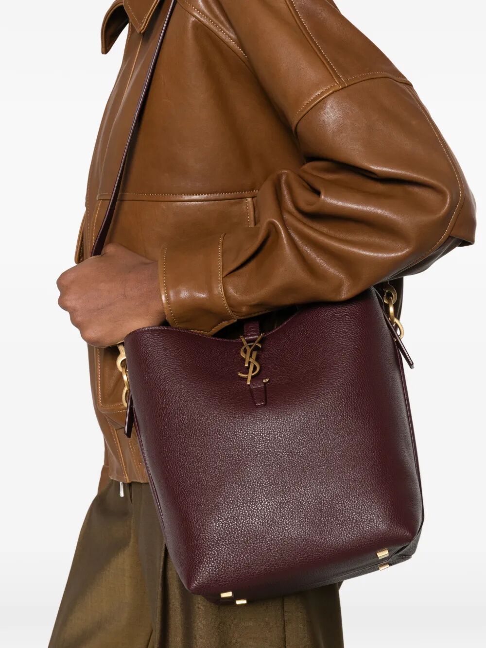 Saint Laurent Women Le 37 Supple In Grained Leather SAINT LAURENT