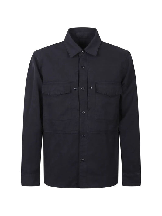 Stone Island Men Chest-Pocket Overshirt