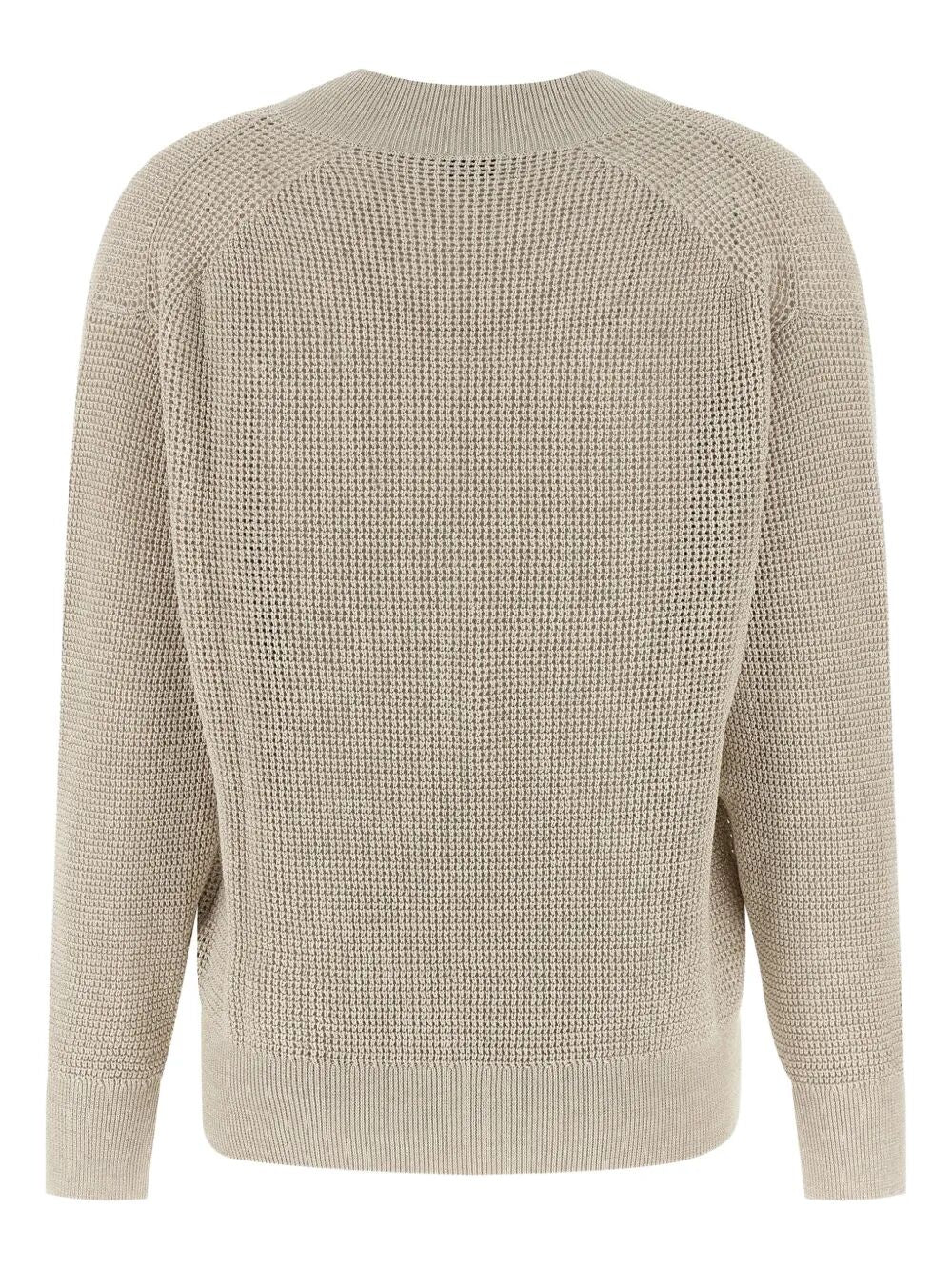 Brunello Cucinelli Women Openwork V-Neck Sweater BRUNELLO CUCINELLI