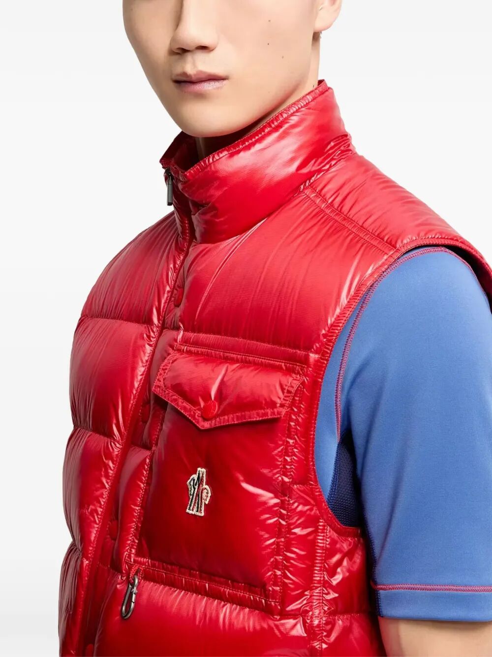Moncler Men Grenoble: Uychi Packable Down Gilet MONCLER