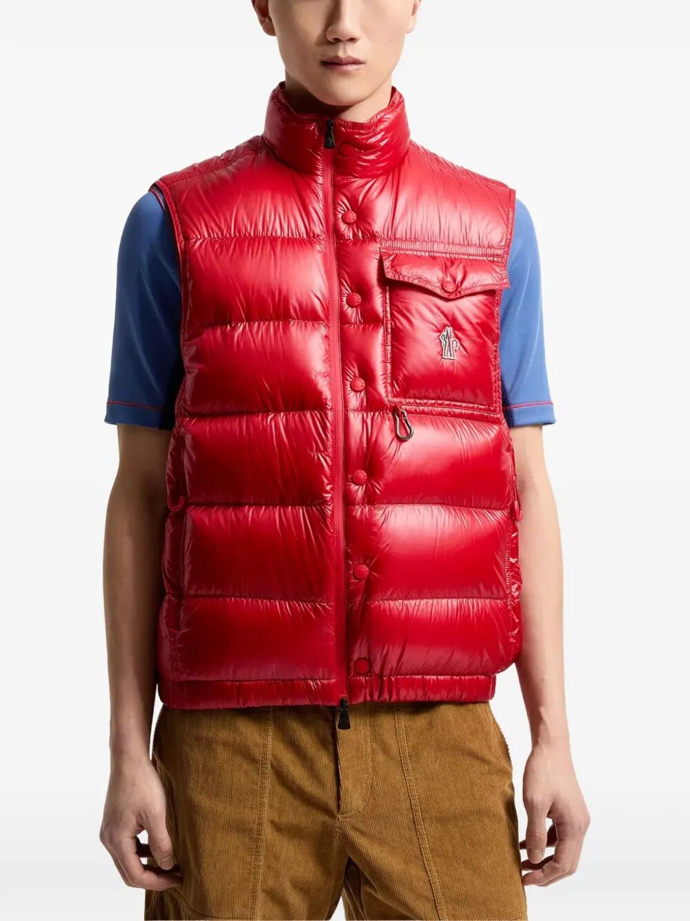 Moncler Men Grenoble: Uychi Packable Down Gilet MONCLER