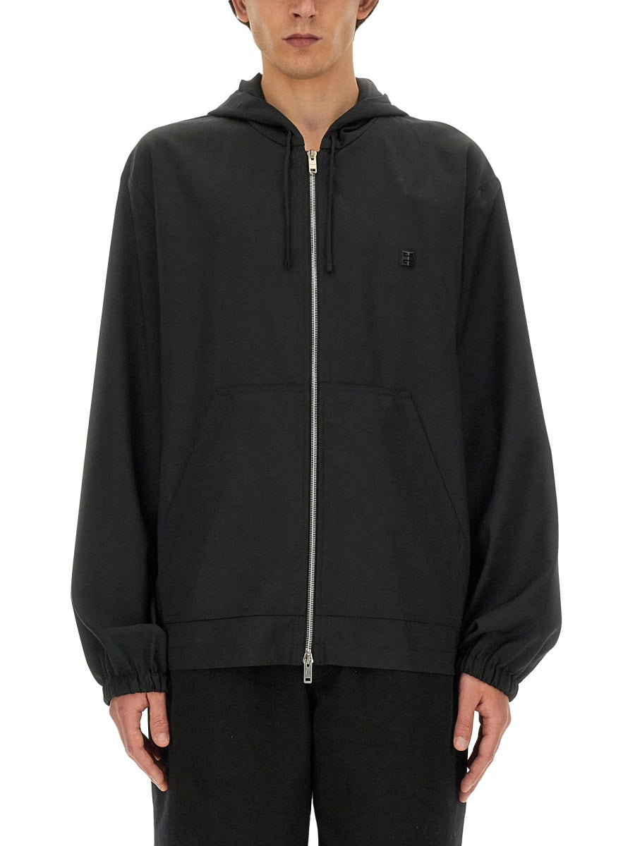 Givenchy Men Zip Sweatshirt. GIVENCHY