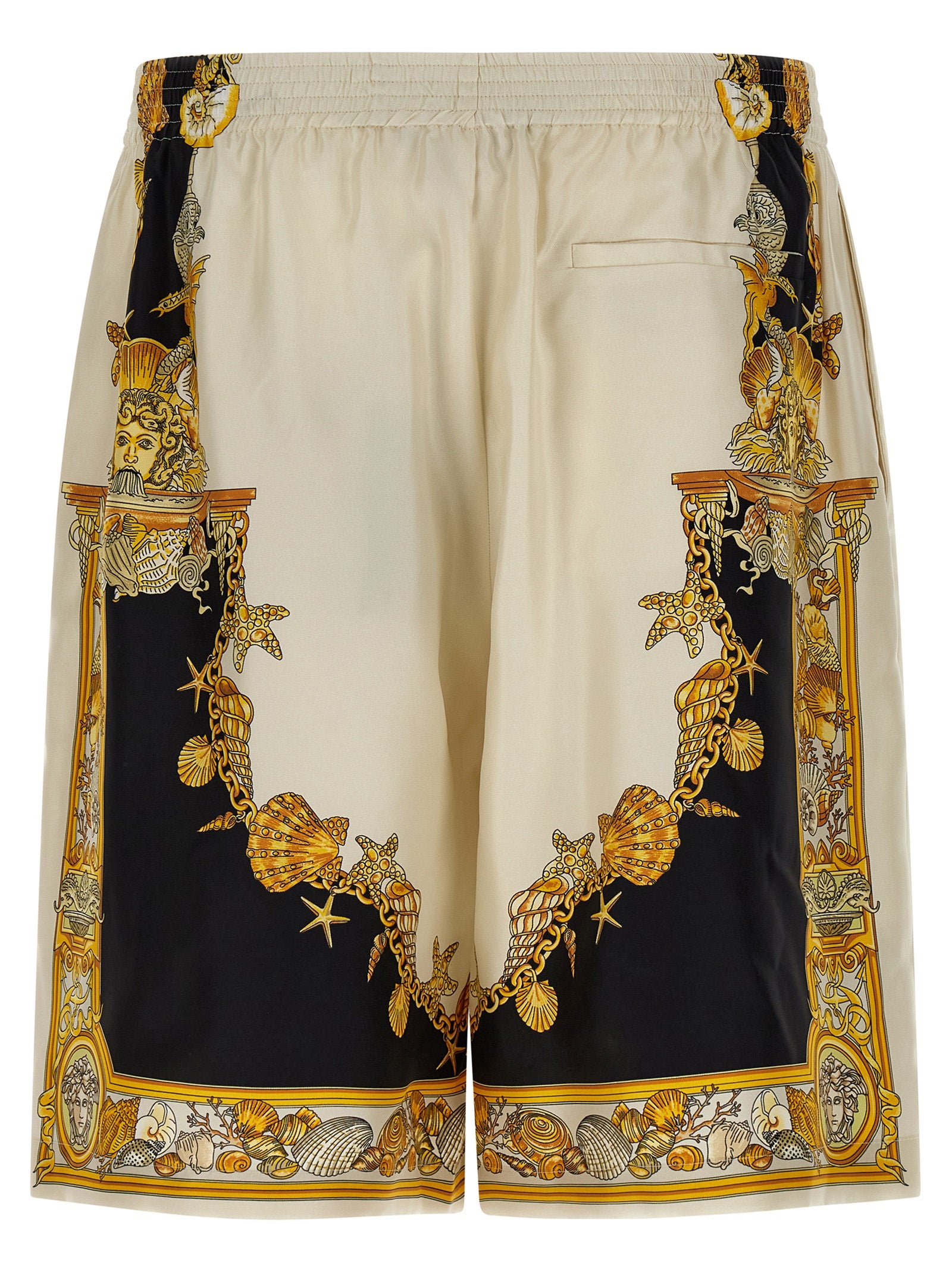 Versace Men 'Coral Theatre' Print Bermuda Shorts VERSACE