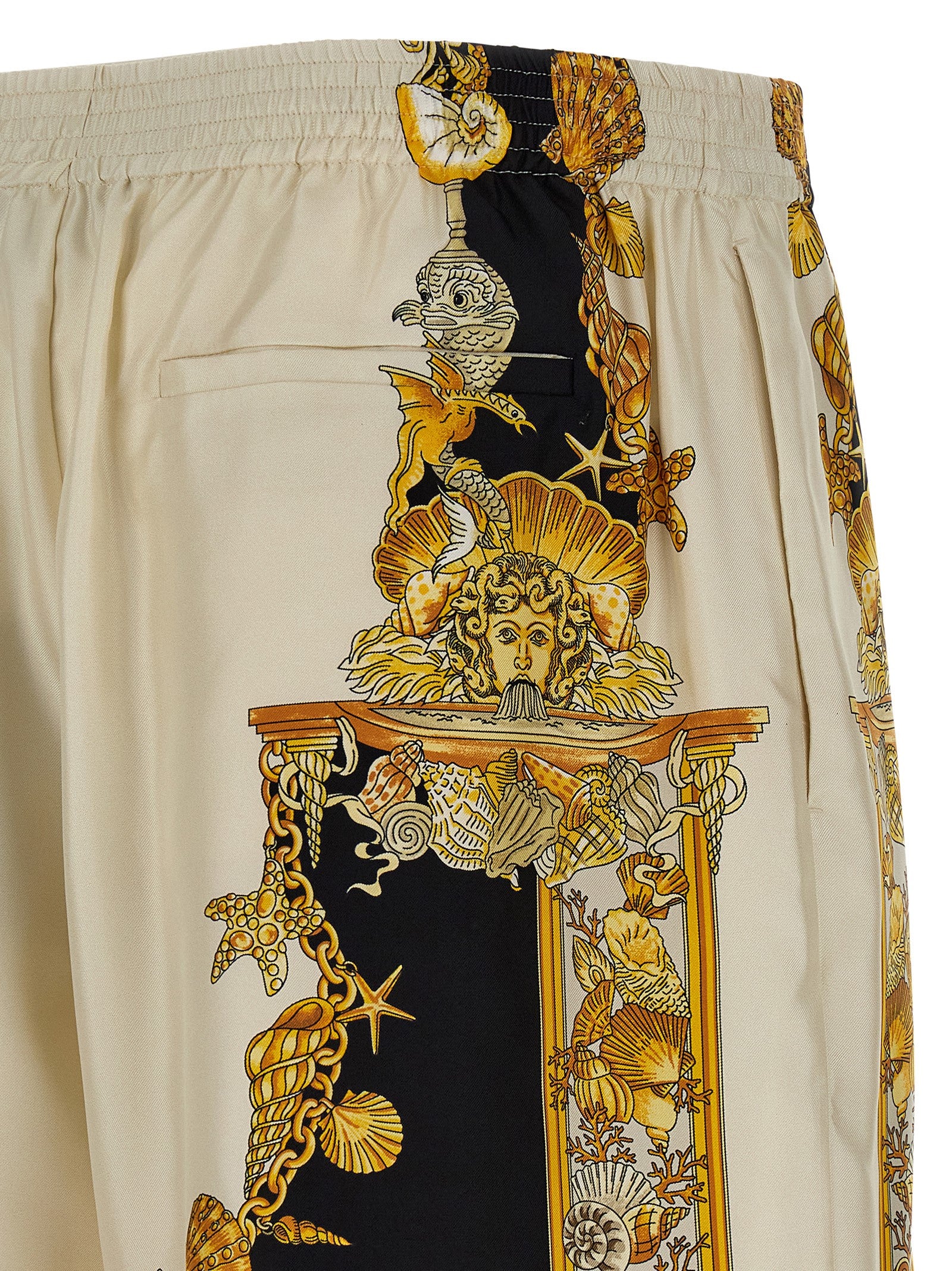 Versace Men 'Coral Theatre' Print Bermuda Shorts VERSACE