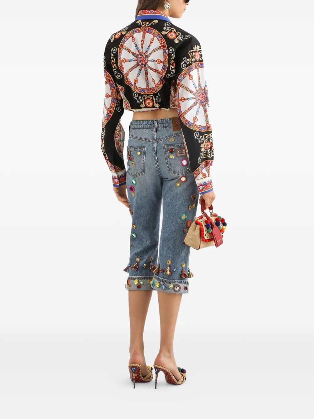 Dolce & Gabbana Women Carretto-Print Shirt DOLCE & GABBANA
