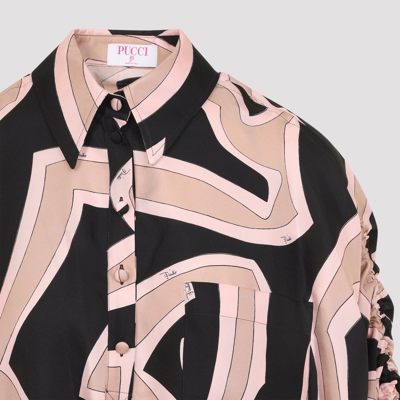 Pucci Silk Mini Dress Women PUCCI