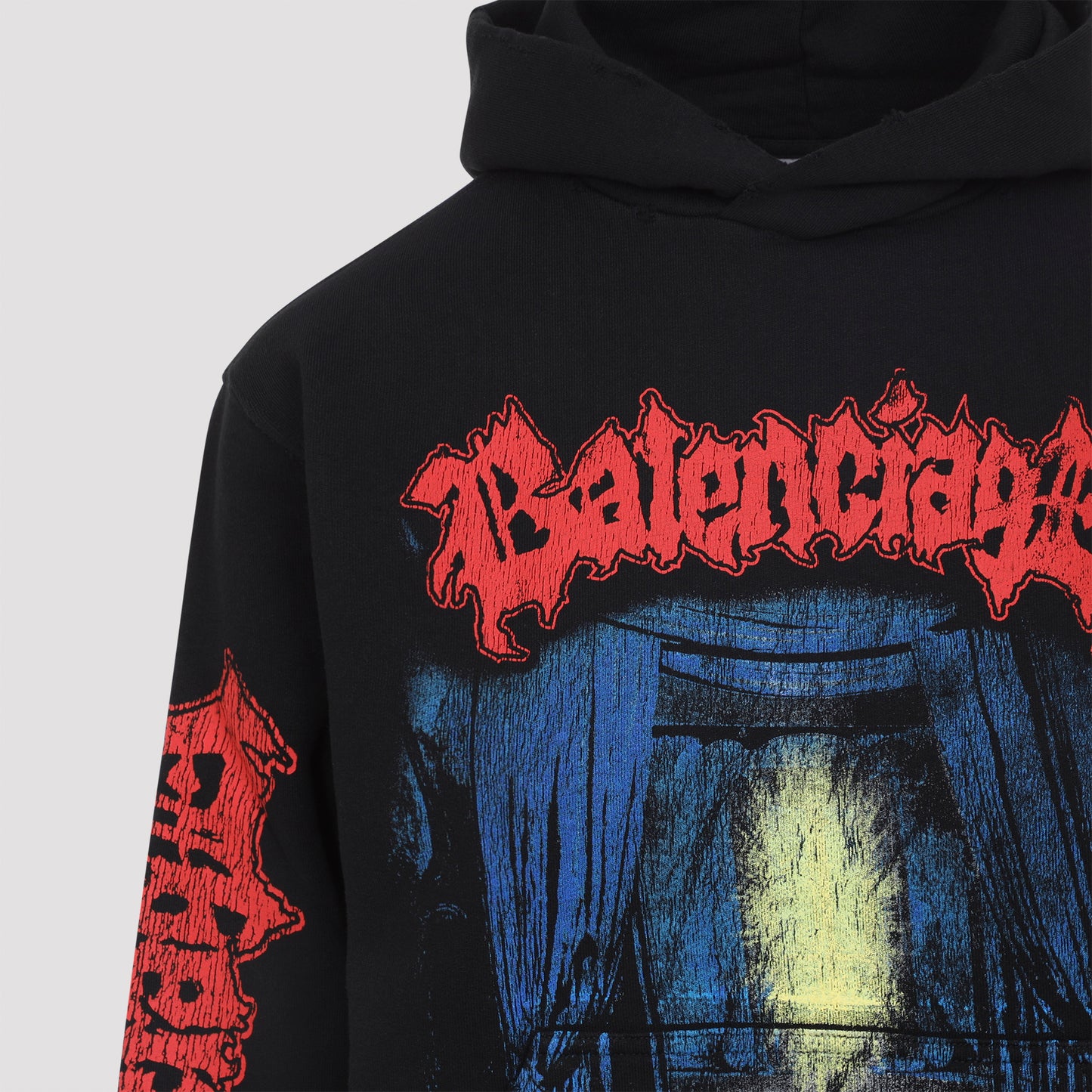 Balenciaga Medium Fit Hoodie Women BALENCIAGA