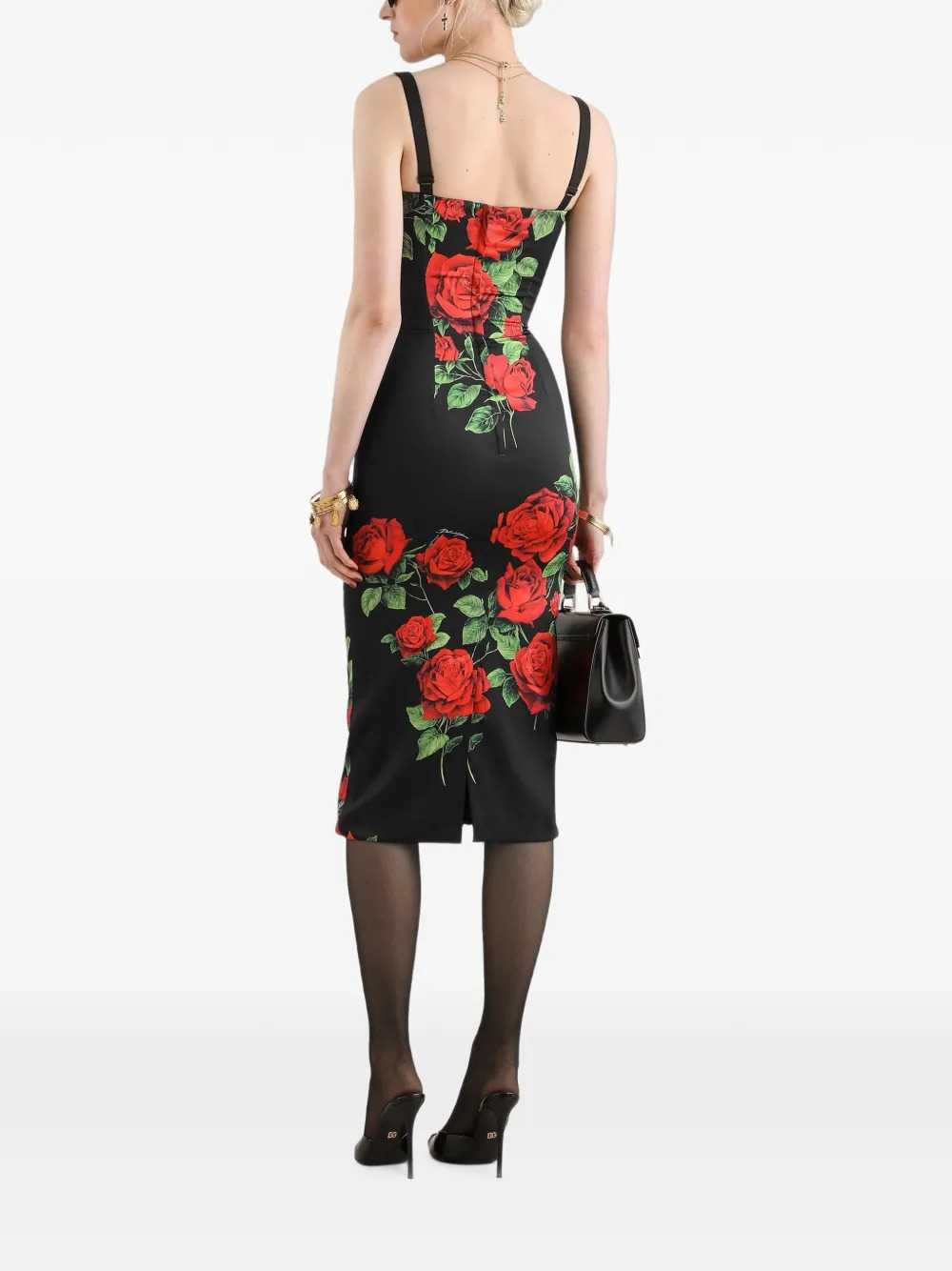 Dolce & Gabbana Women Printed Midi Dress DOLCE & GABBANA