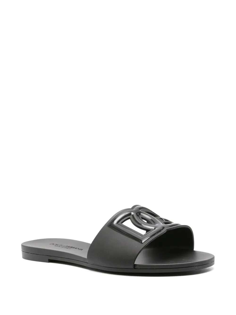 Dolce & Gabbana Women Slide Sandals With Cut-Out Detail DOLCE & GABBANA