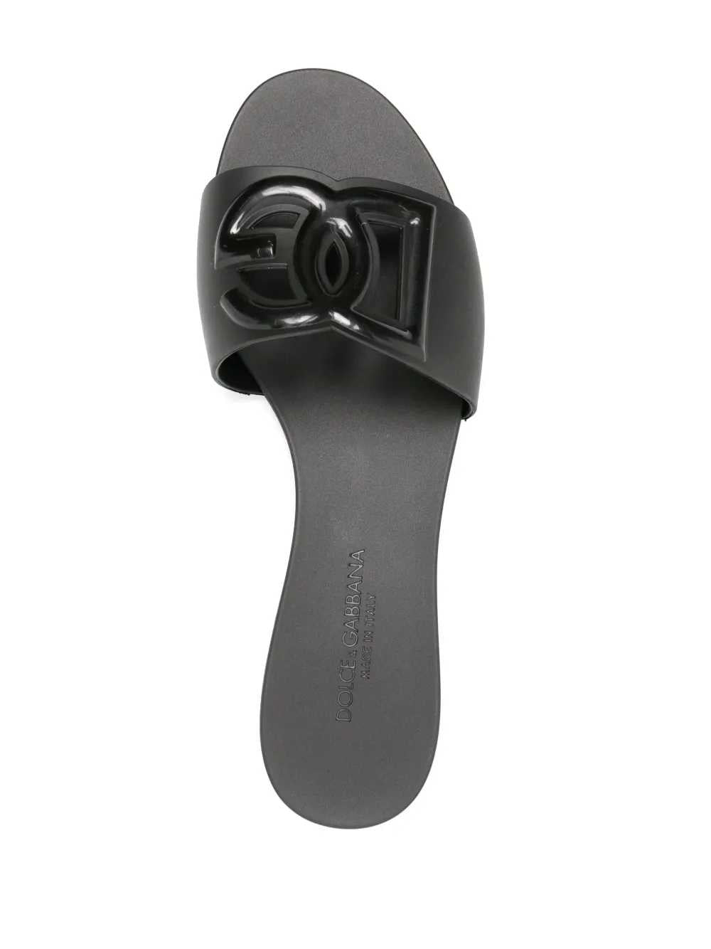 Dolce & Gabbana Women Slide Sandals With Cut-Out Detail DOLCE & GABBANA