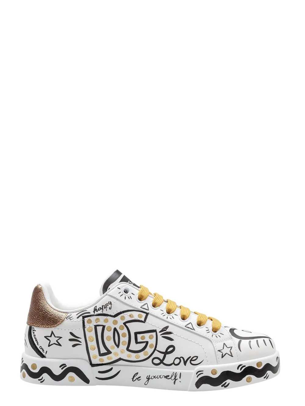 Dolce & Gabbana Women Dolce & Gabbana Portofino Low-Top Sneakers DOLCE & GABBANA