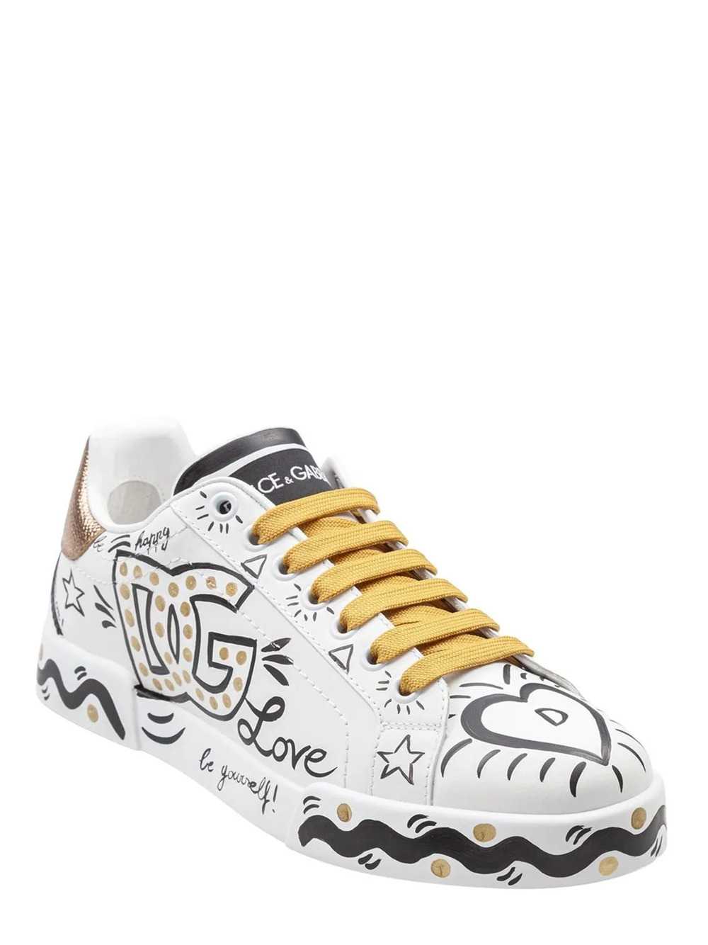 Dolce & Gabbana Women Dolce & Gabbana Portofino Low-Top Sneakers DOLCE & GABBANA