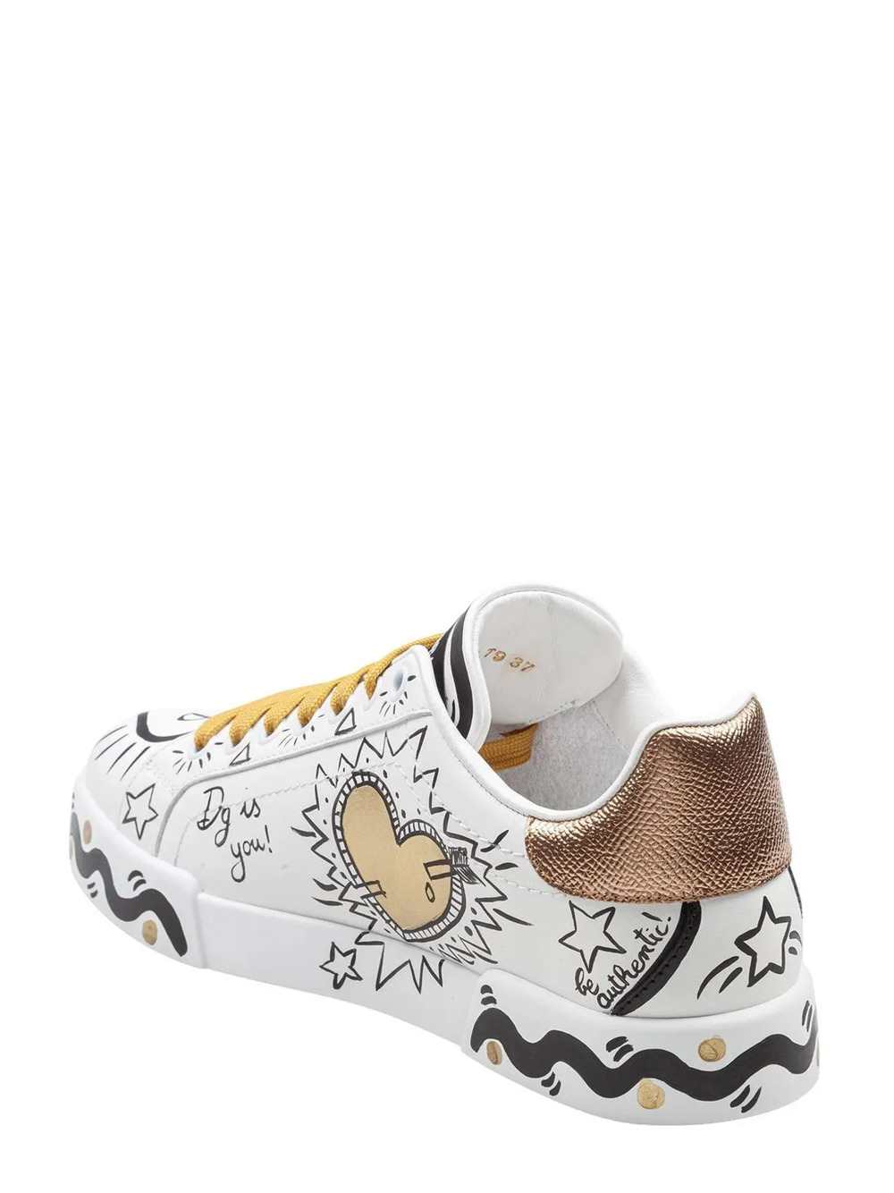 Dolce & Gabbana Women Dolce & Gabbana Portofino Low-Top Sneakers DOLCE & GABBANA