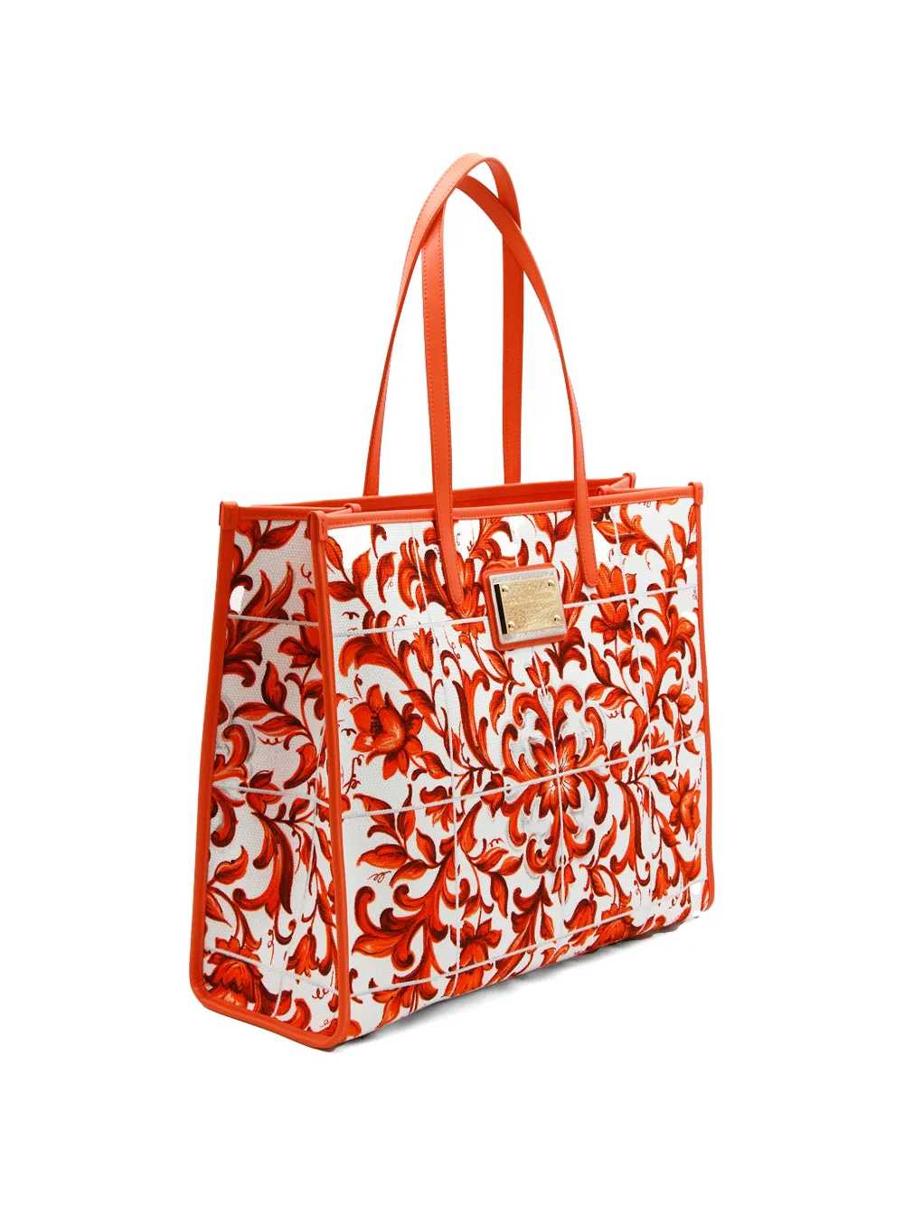 Dolce & Gabbana Women Majolica Print Tote Bag DOLCE & GABBANA