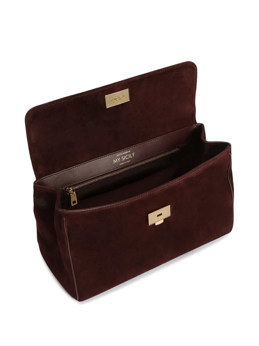 Dolce & Gabbana Women Medium My Sicily Bag In Split Calfskin DOLCE & GABBANA