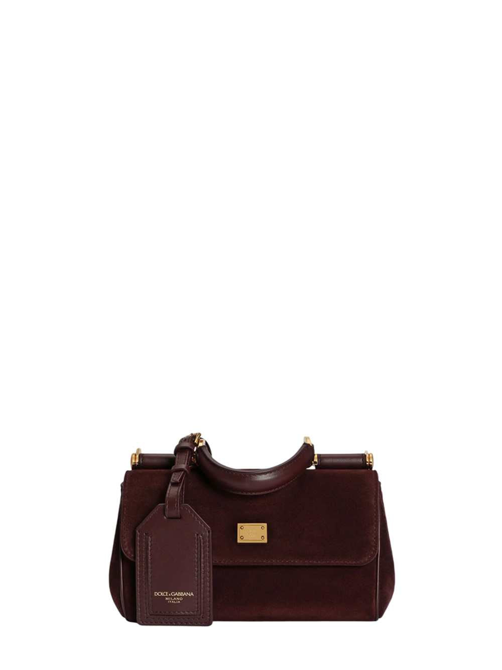 Dolce & Gabbana Women My Sicily Mini Handbag In Split Leather DOLCE & GABBANA