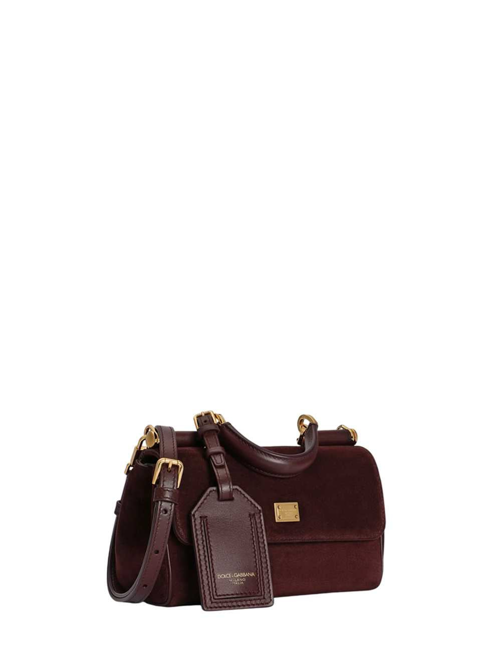 Dolce & Gabbana Women My Sicily Mini Handbag In Split Leather DOLCE & GABBANA