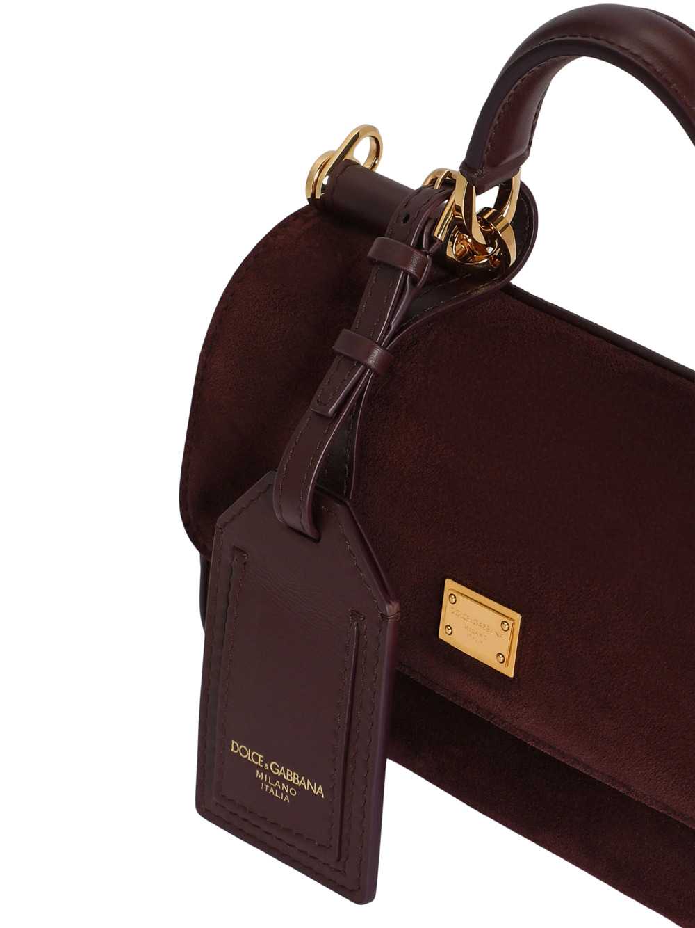 Dolce & Gabbana Women My Sicily Mini Handbag In Split Leather DOLCE & GABBANA