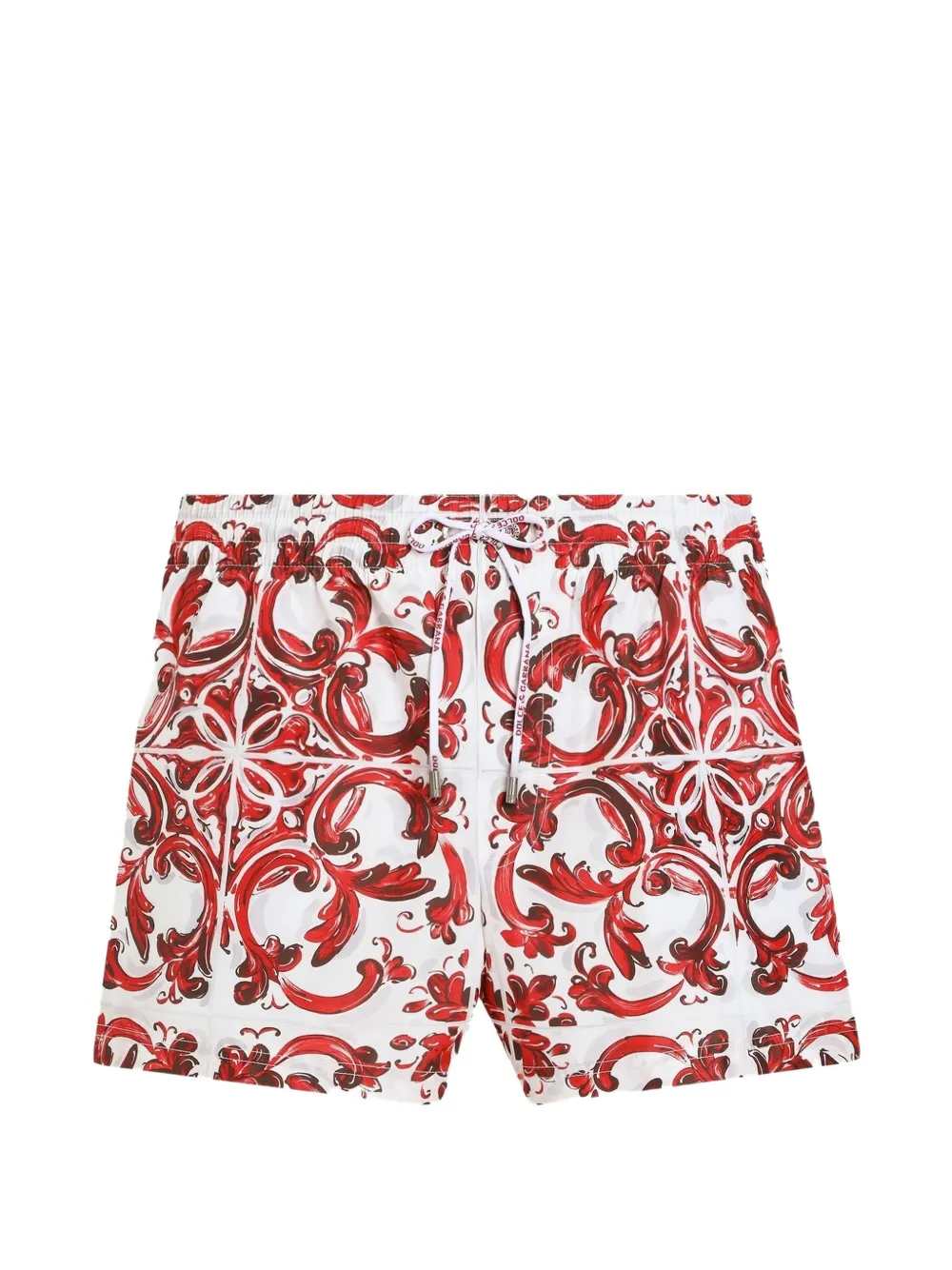 Dolce & Gabbana Men Majolica Print Swimsuit DOLCE & GABBANA