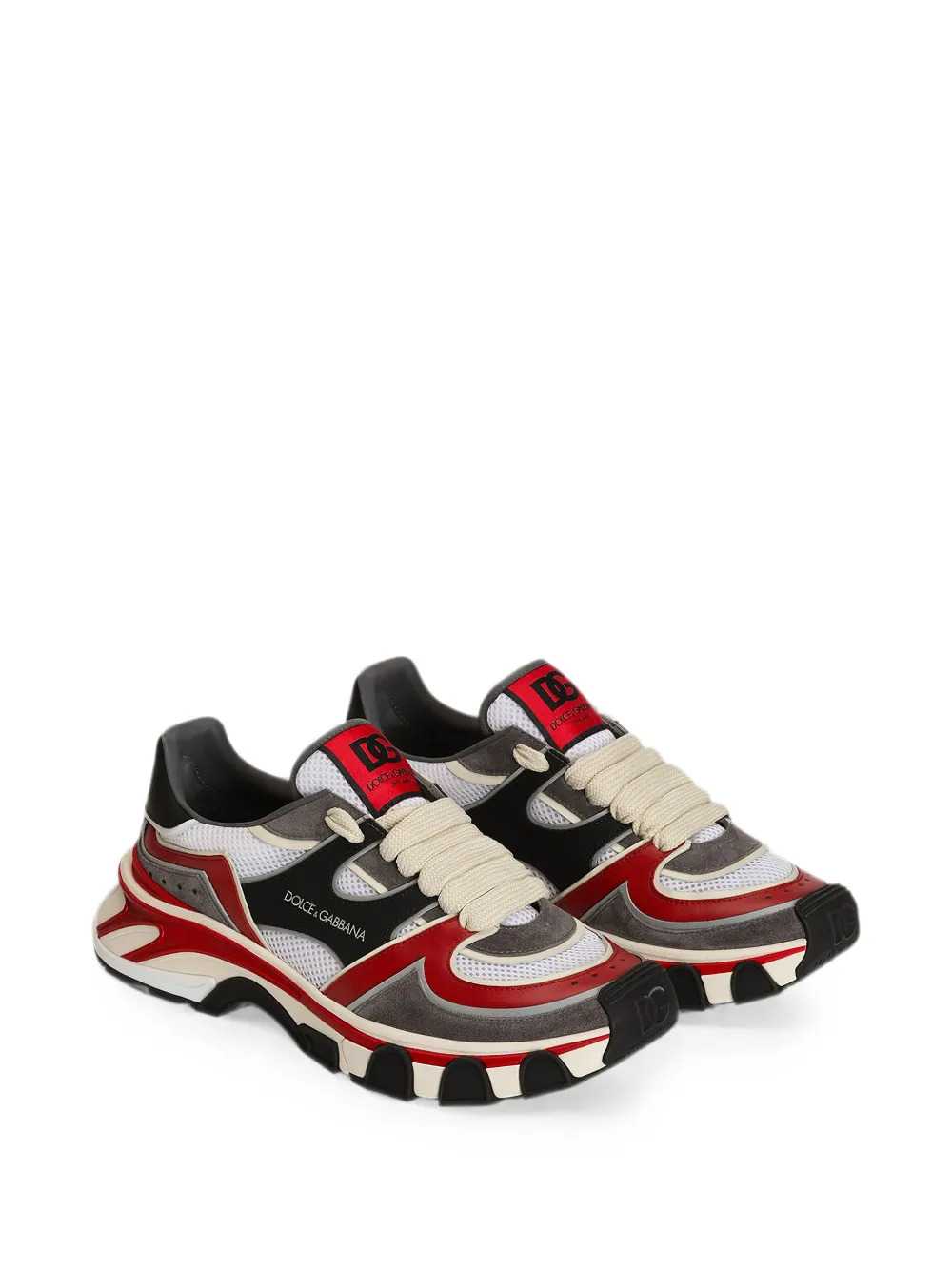 Dolce & Gabbana Men Mesh-Detail Sneakers DOLCE & GABBANA